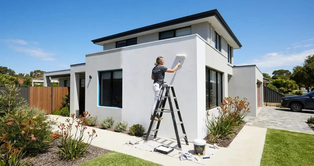 Best exterior paint for Perth homes by Auzz Painting Service