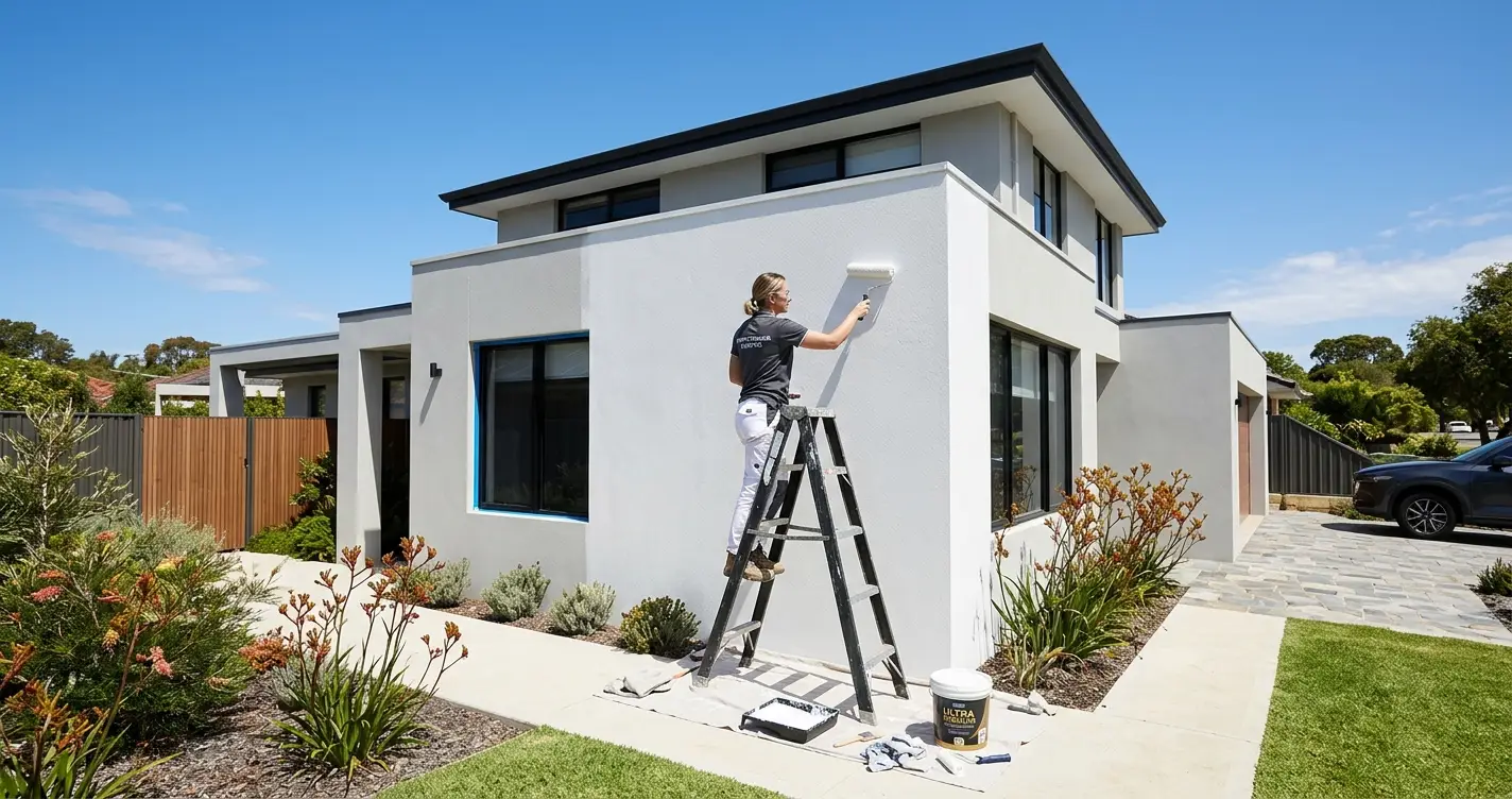 Best exterior paint for Perth homes by Auzz Painting Service