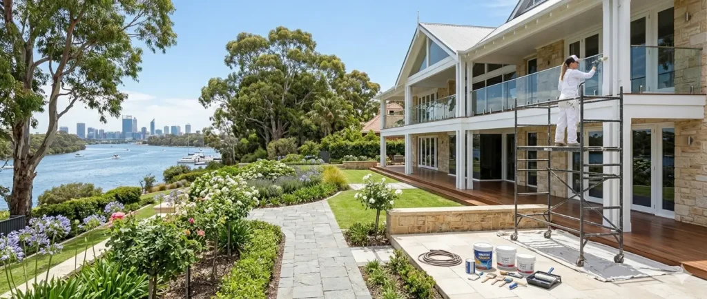 How long does paint take to dry on interior walls Perth