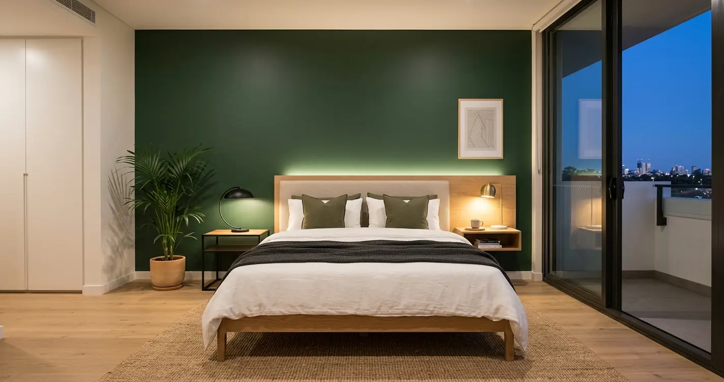 How to paint a feature wall Perth by Auzz Painting Service